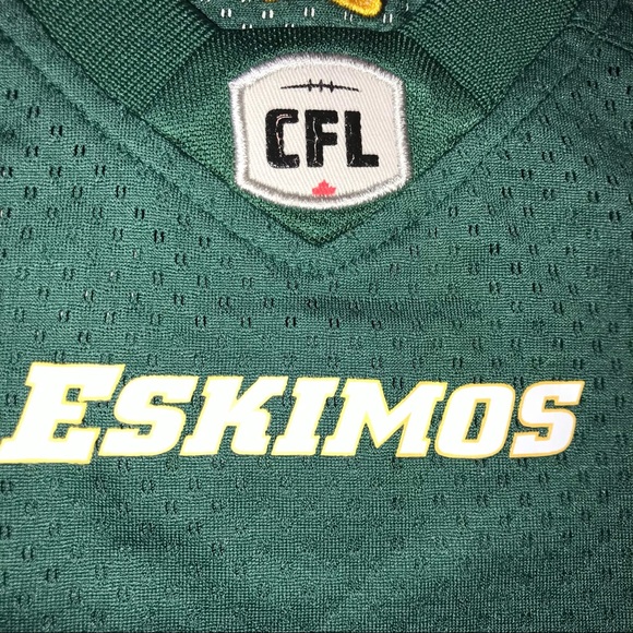 NWT CFL  EDMONTON ESKIMOS KIDS JERSEY SIZE M 10/12 - Picture 6 of 12